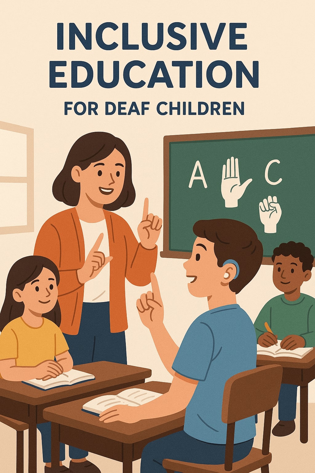 Inclusive Education for Deaf children's 
